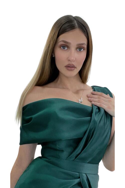 Rochia Diva Verde Smarald